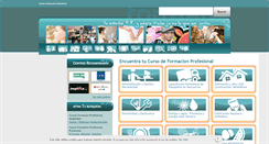 Desktop Screenshot of cursosformacionprofesionalfp.com